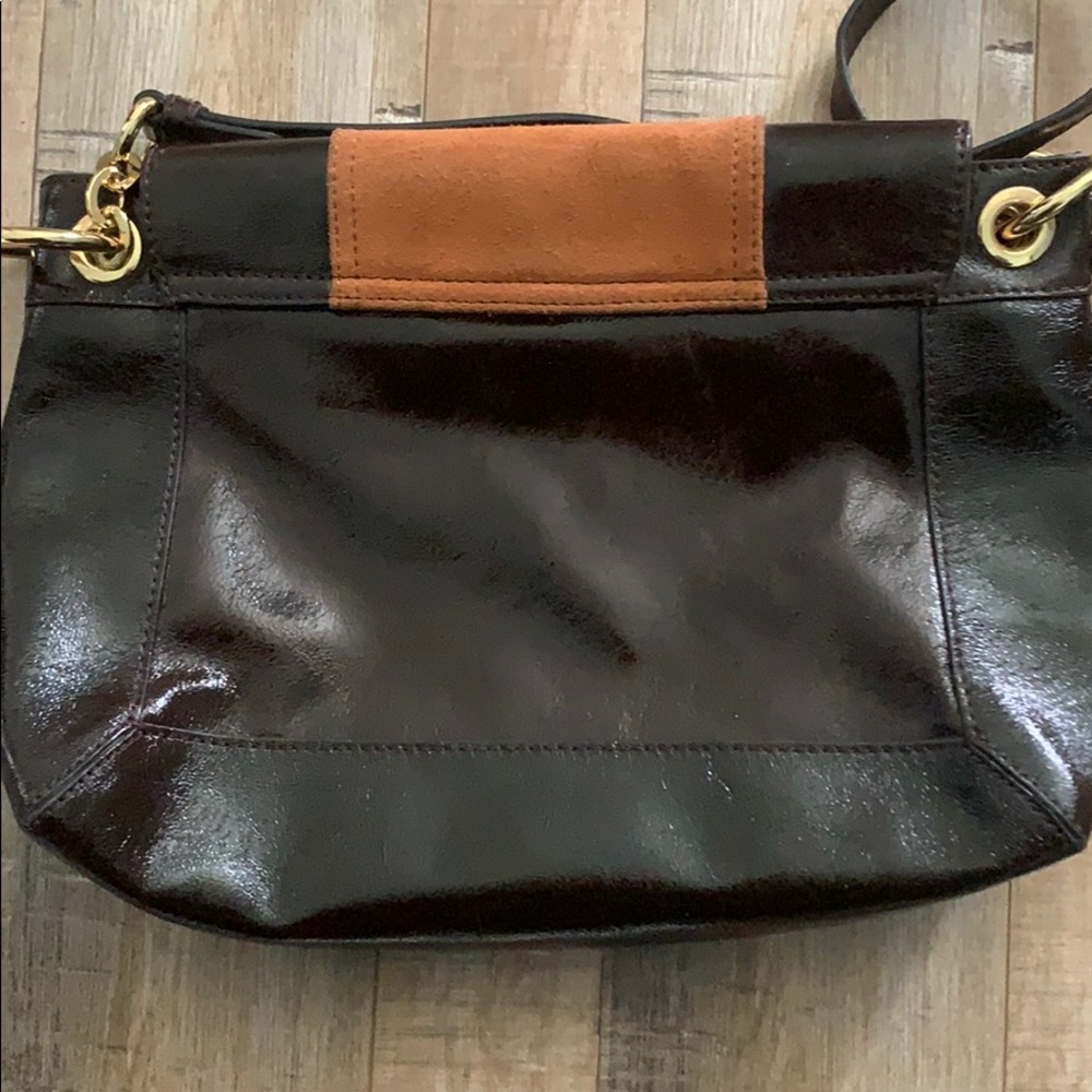 Beautiful brown leather and suede MILLY bag NWT - Picture 5 of 8